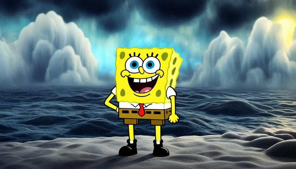 black spongebob