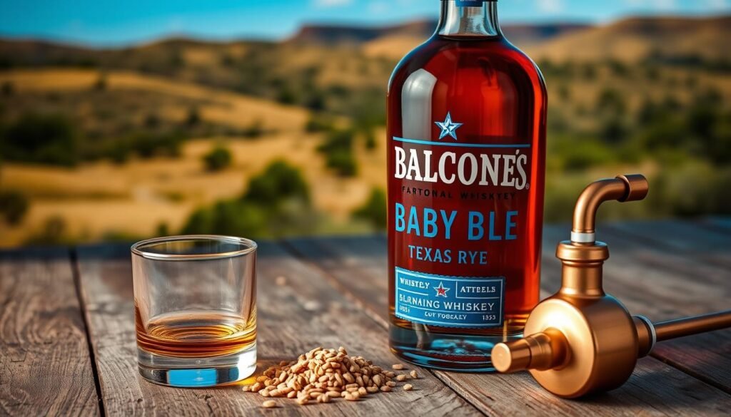 Balcones Baby Blue Texas Rye Whiskey