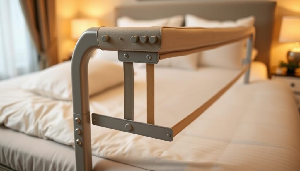 bed rail adjustability