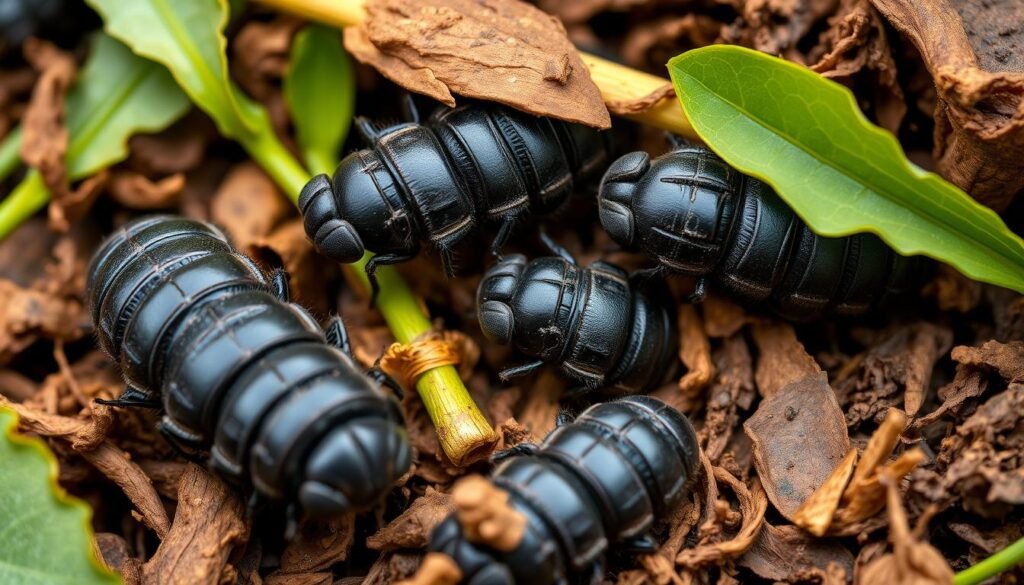 black soldier fly larvae