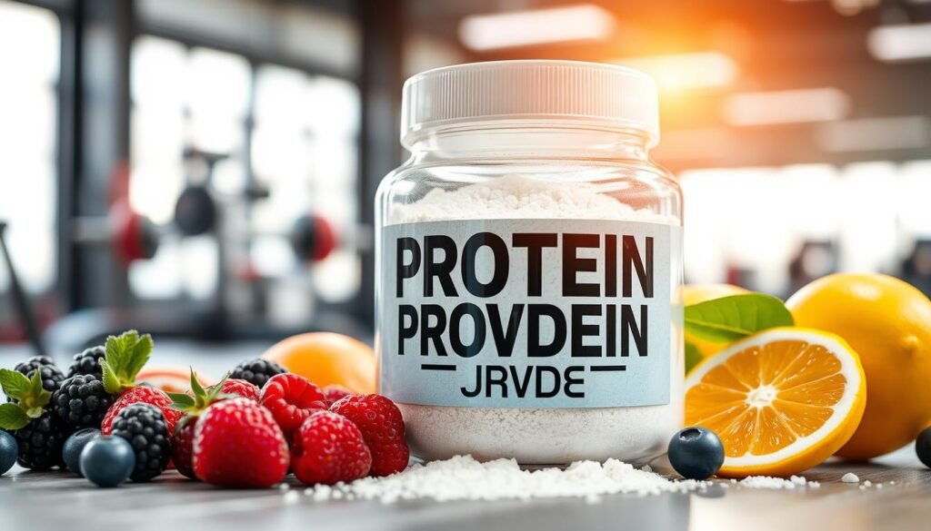 clear protein powder