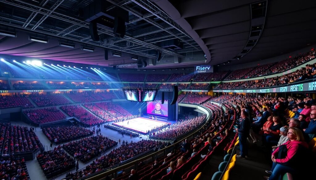 fiserv forum gallery seating