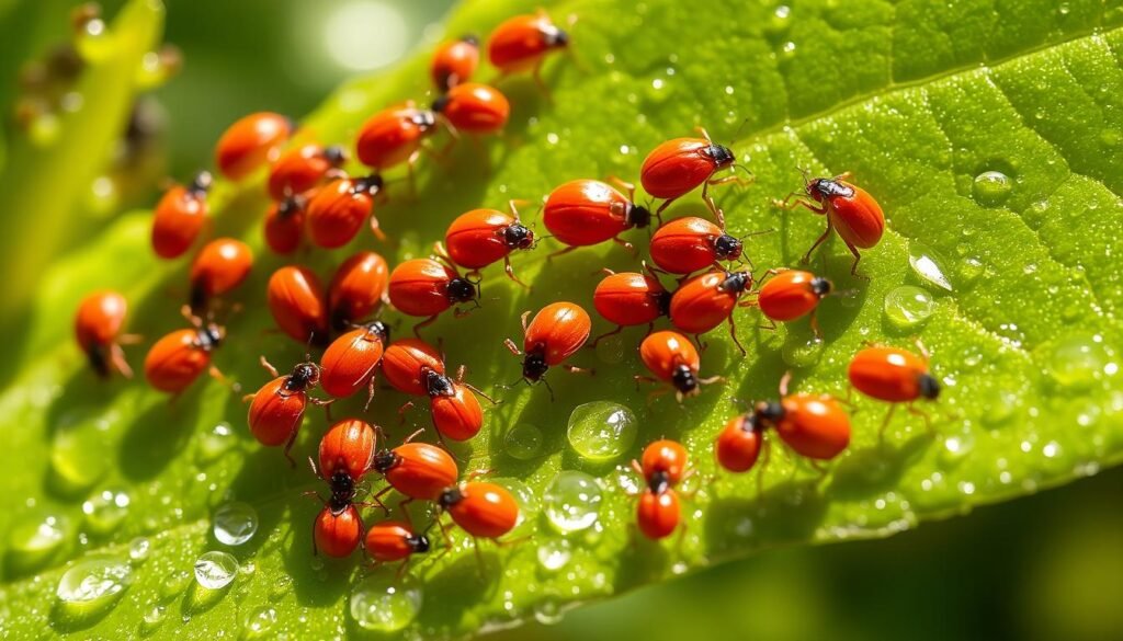 little red bugs