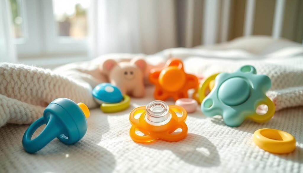 pacifier and teething