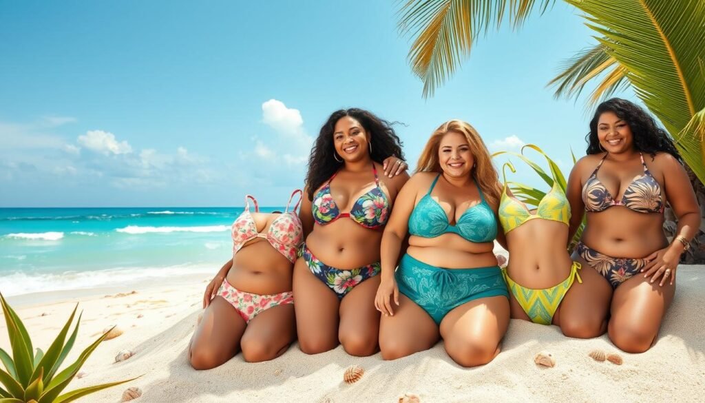 plus size bikini