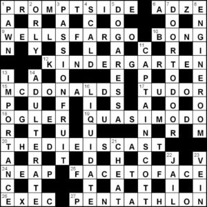 USA Easy Crossword