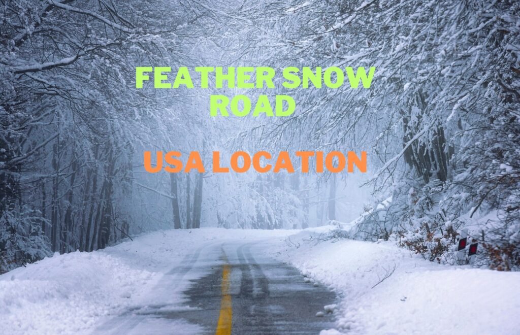 Feather Snow Road USA Location