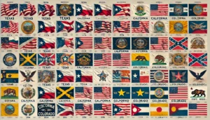 USA State Flags