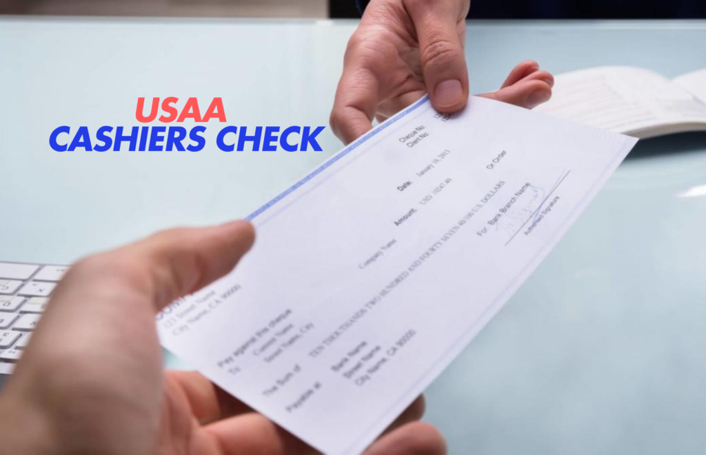 USAA Cashiers Check