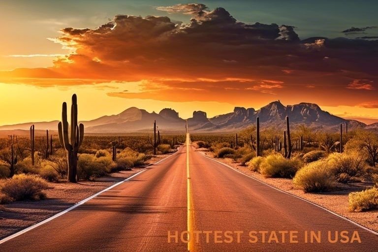 hottest state in USA