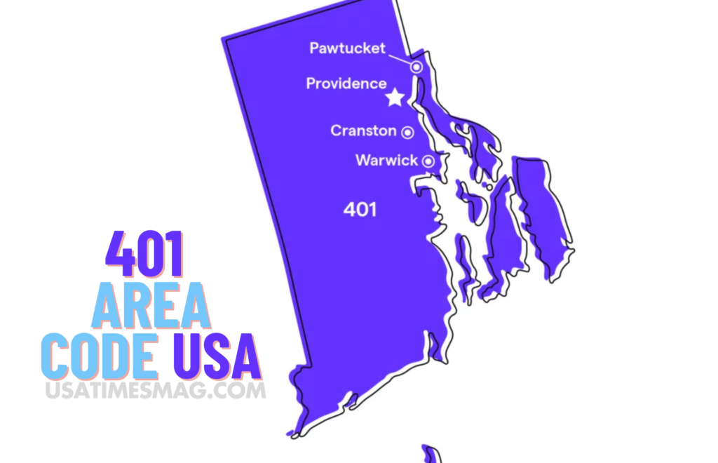 401 area code usa