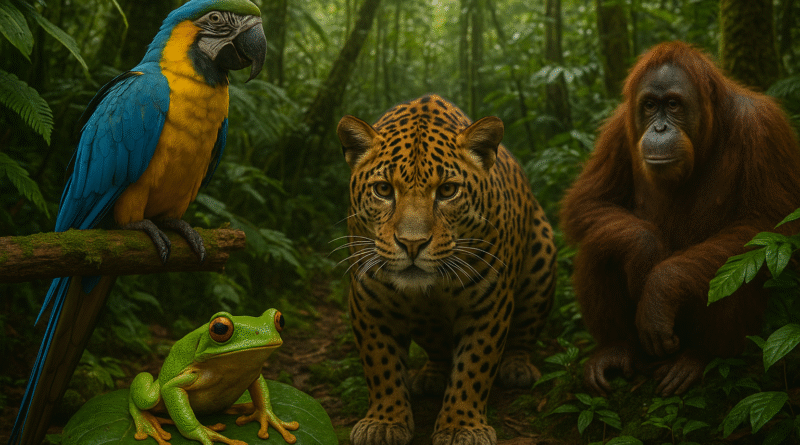 rainforest animals